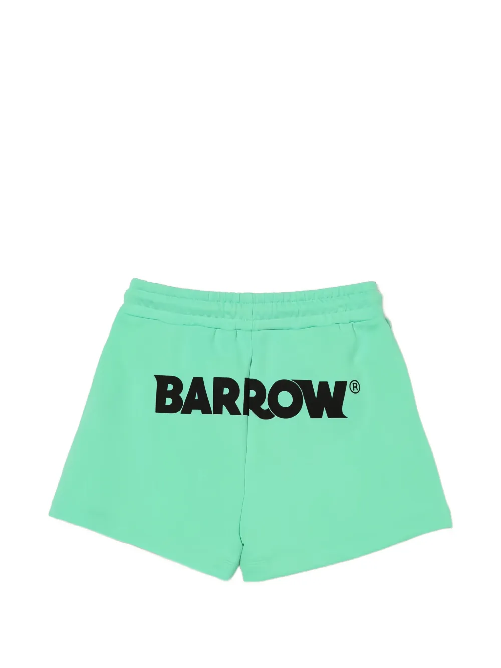 Barrow kids Shorts met trekkoord en print Groen