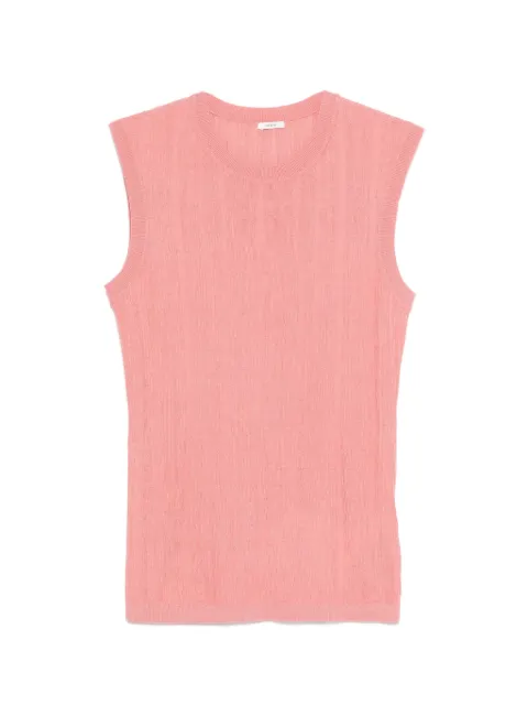 JOSEPH Calife crinkle rib tank top