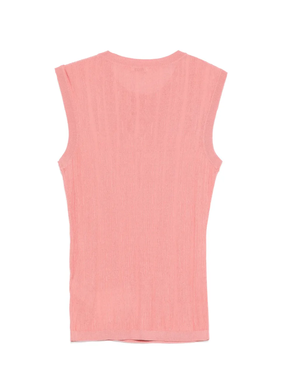 JOSEPH Calife geribbelde tanktop met gekreukt effect Roze