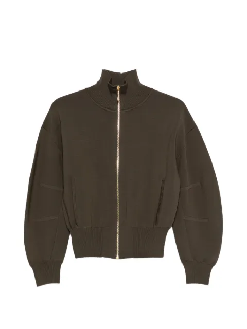 JOSEPH Sable zip knitted jacket