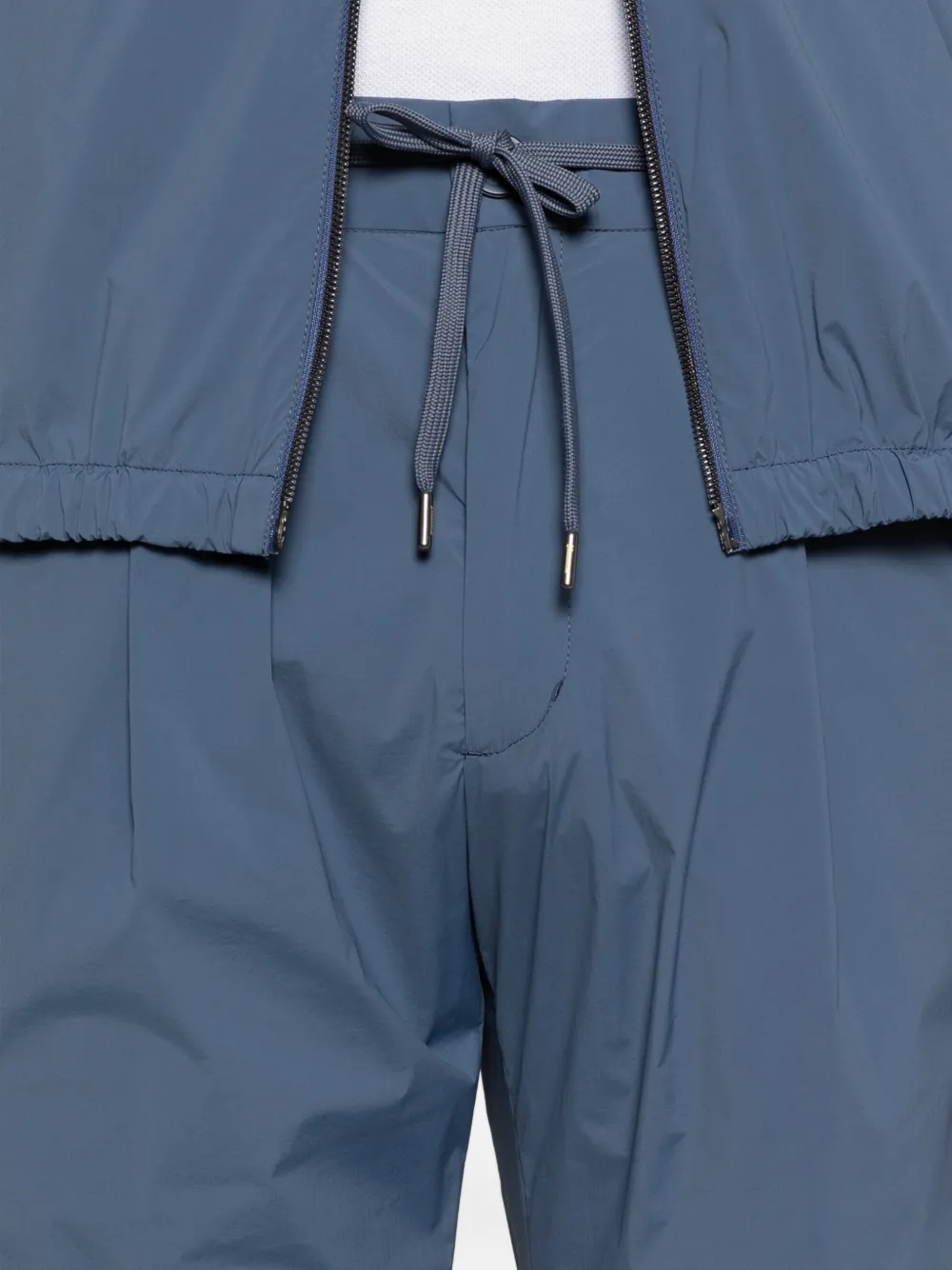 Herno Pocket broek met trekkoord Blauw