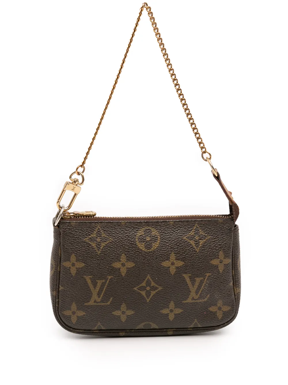 Louis Vuitton Pre-Owned 2007 Monogram Mini Pochette Accessoires handbag - Marrone
