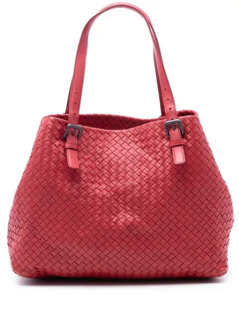 Bottega Veneta Pre-Owned tote Cesta grande de piel de napa Intrecciato 2012-2025