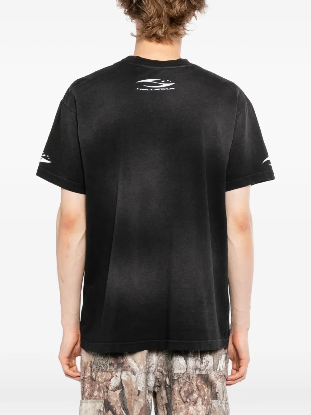 HELLSTAR grafisch T-shirt Zwart