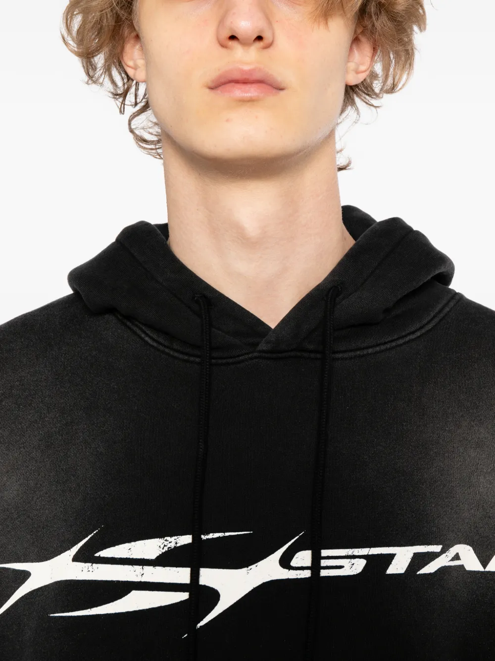 HELLSTAR Hoodie met grafische print Zwart
