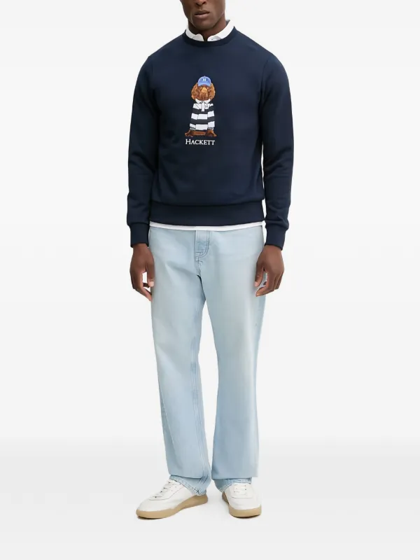 Hackett London Dog Sweatshirt | Blue | FARFETCH