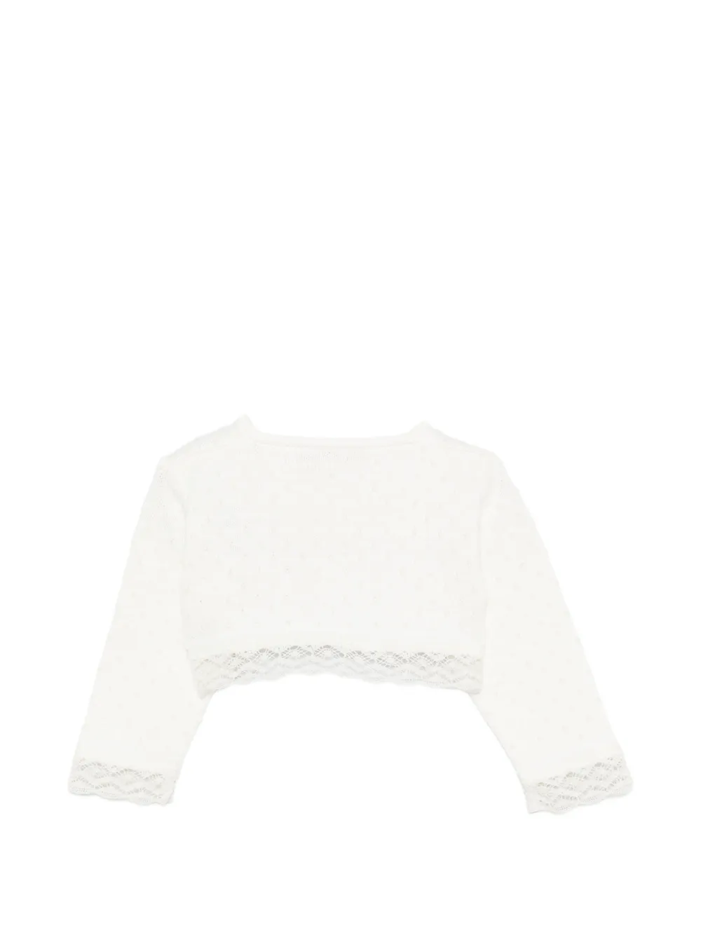 Lace Cropped Cardigan