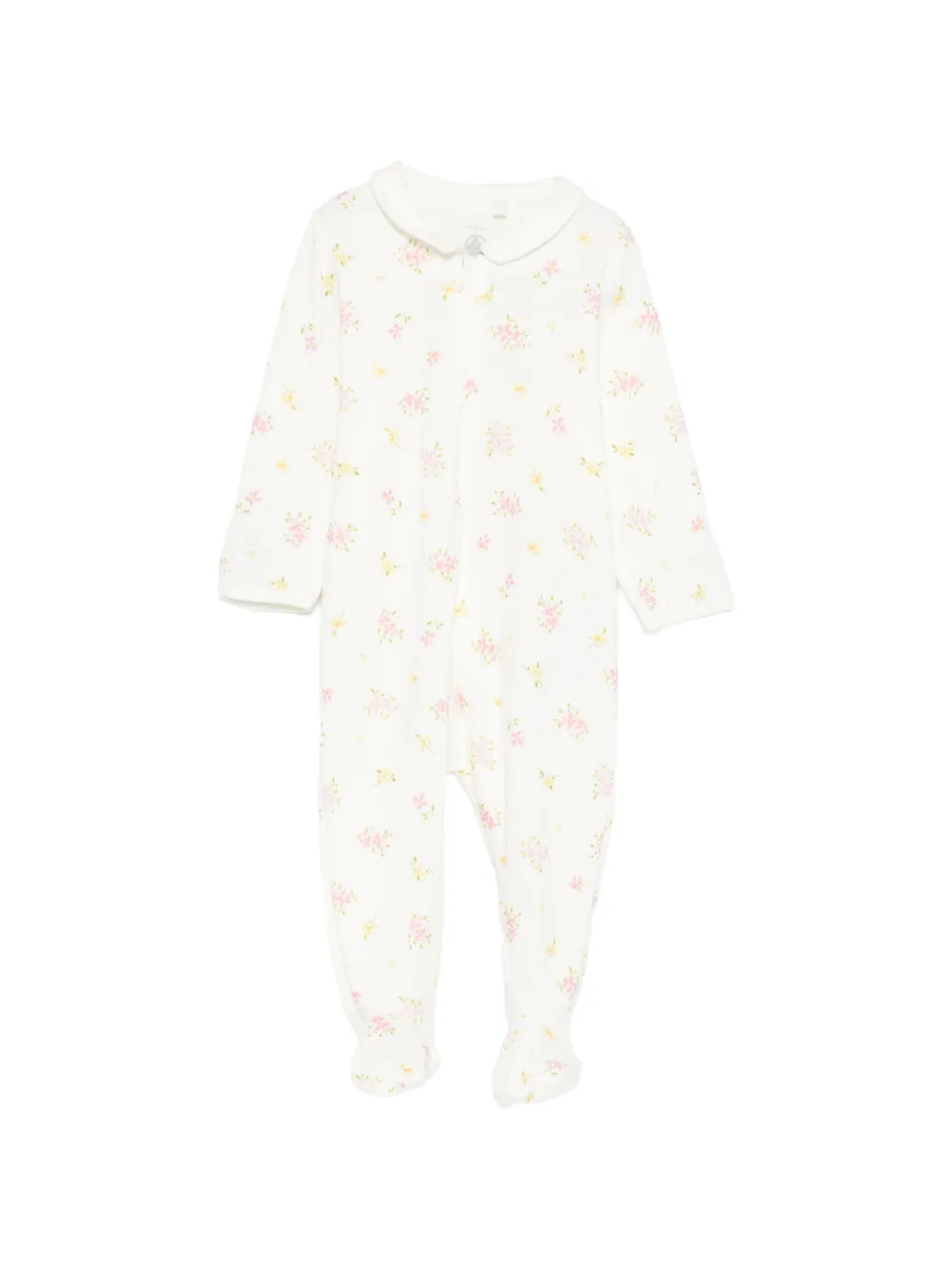 Petit Bateau floral-print pajama - Toni neutri