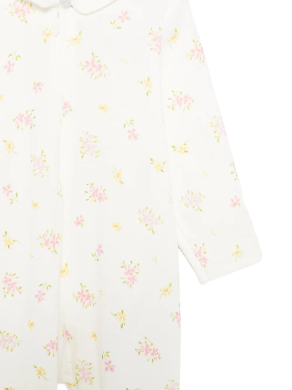  Petit Bateau Floral-print Pajama - Neutrals 