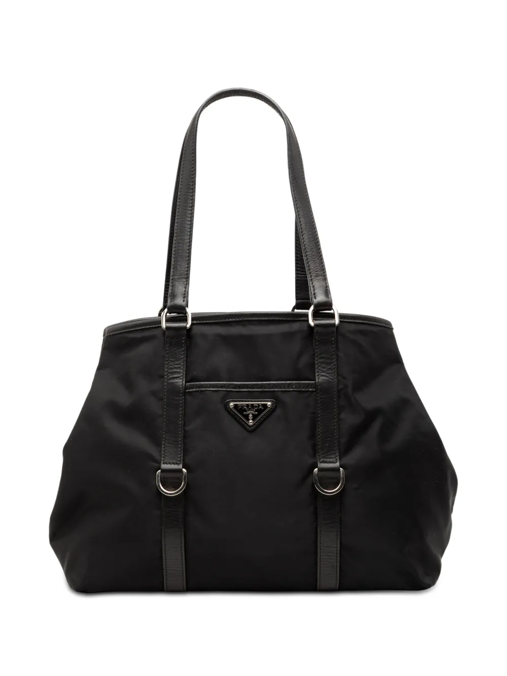 Prada Pre-Owned 2013-2025 Tessuto tote bag - Nero
