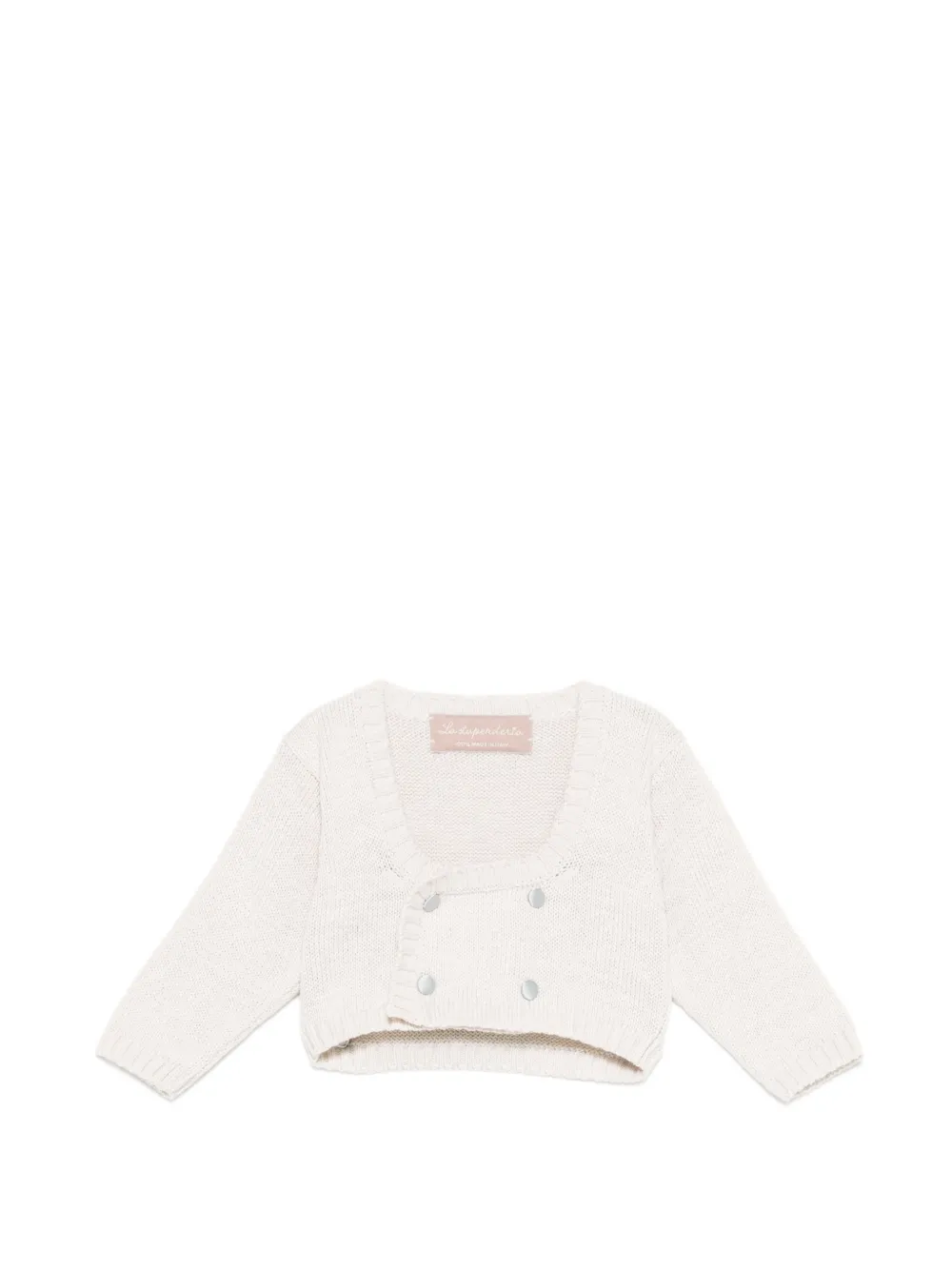 La Stupenderia buttoned cardigan - Toni neutri