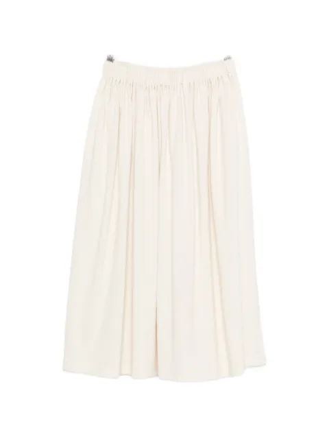 extreme cashmere Nº403 Mary Xtra Shot elasticated midi skirt