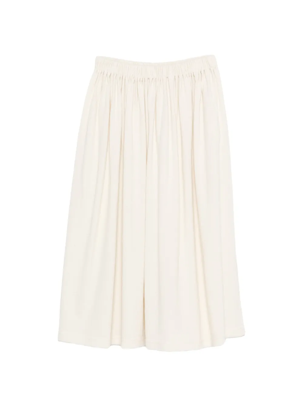 extreme cashmere Nº403 Mary Xtra Shot elasticated midi skirt - Toni neutri