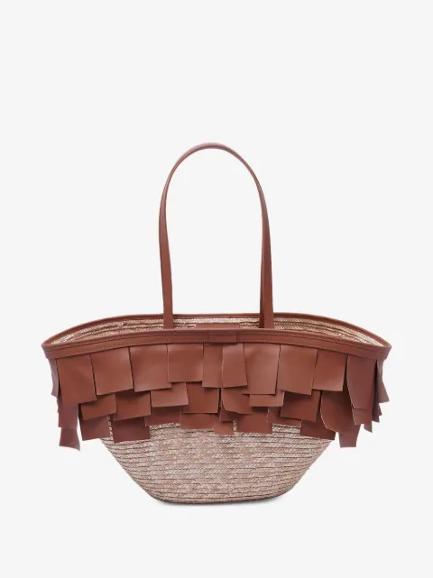 catarzi Formentera fringed tote bag