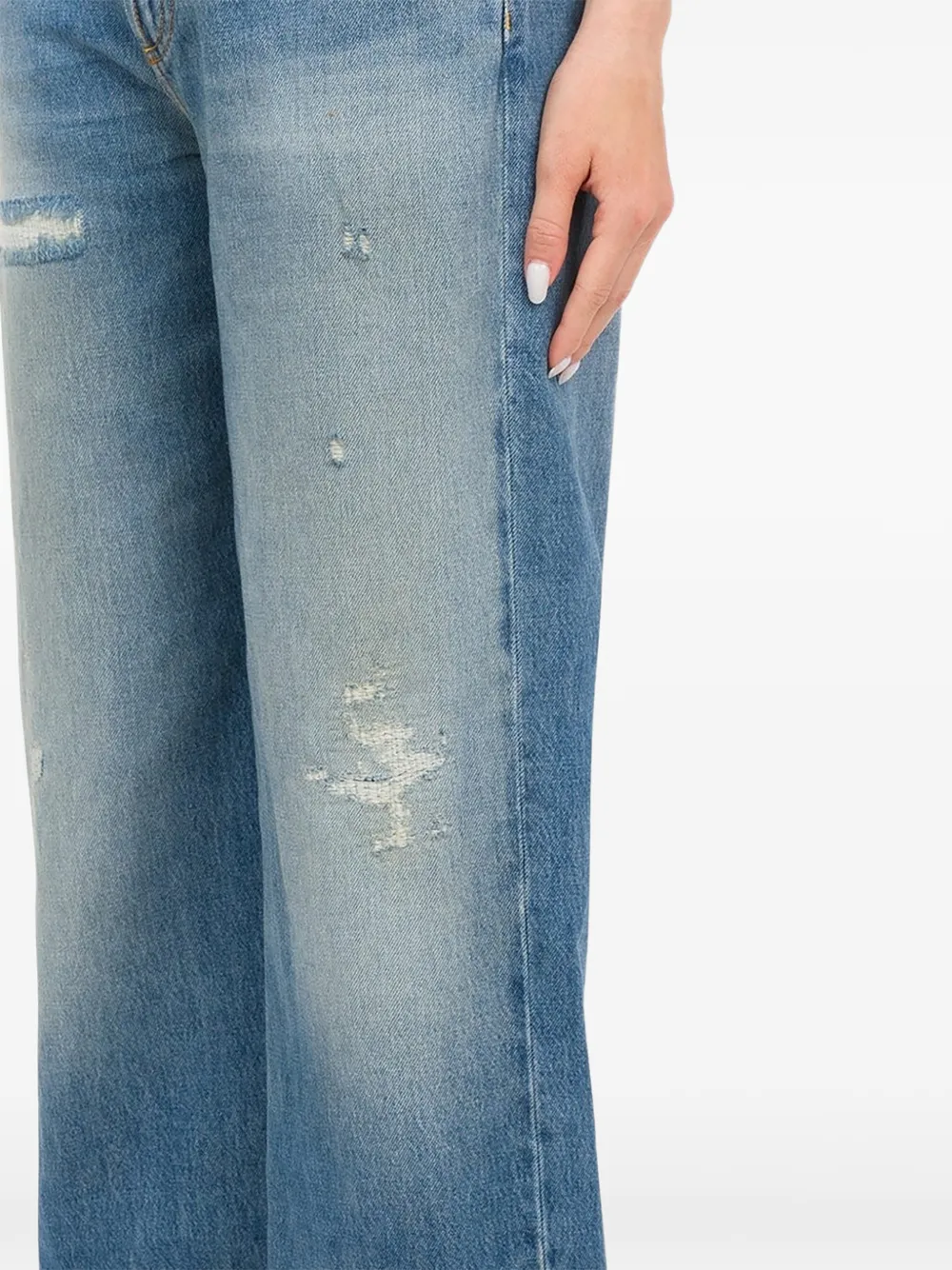  Department 5 Pop Distressed Jeans - Blue 