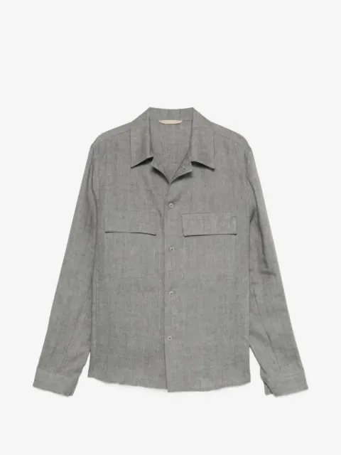 Briglia 1949 John flap-pocket shirt jacket