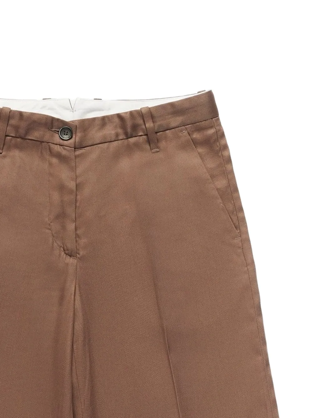 Nine In The Morning Nadia straight broek Bruin