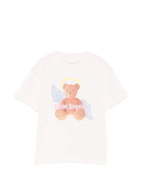 Palm Angels Kids playera con motivo Teddy