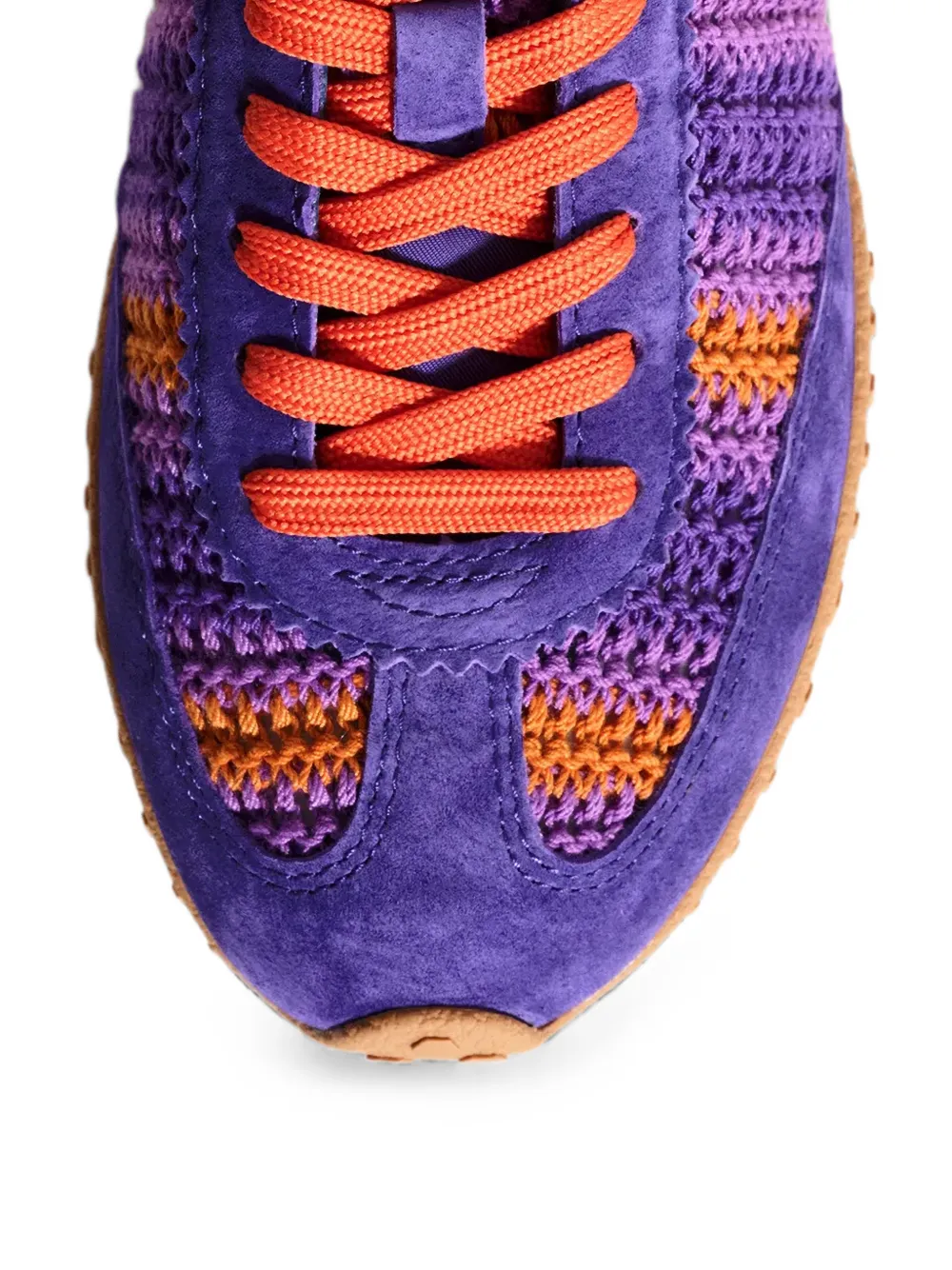 Hoff Bridge gebreide sneakers met vlakken Paars