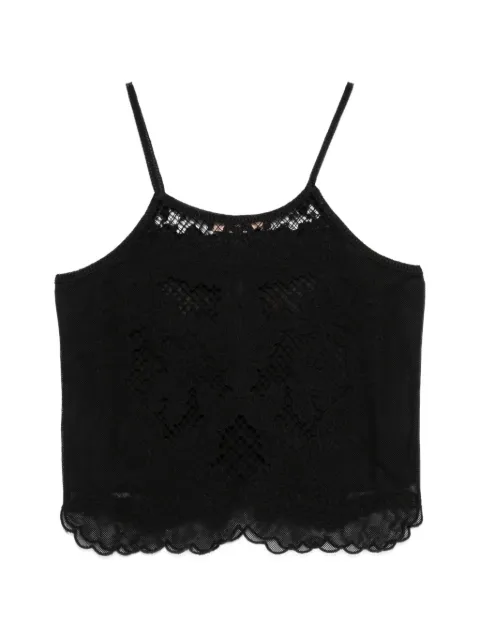 TWINSET top con logo bordado