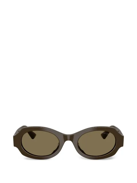 Giorgio Armani oval-frame sunglasses