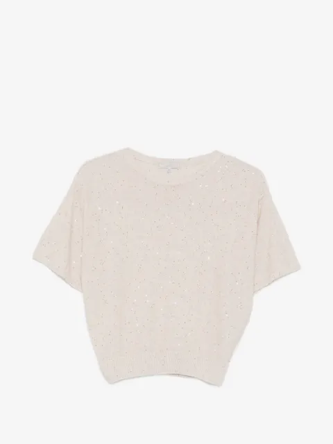 Antonelli Zagara sequin-embellished top