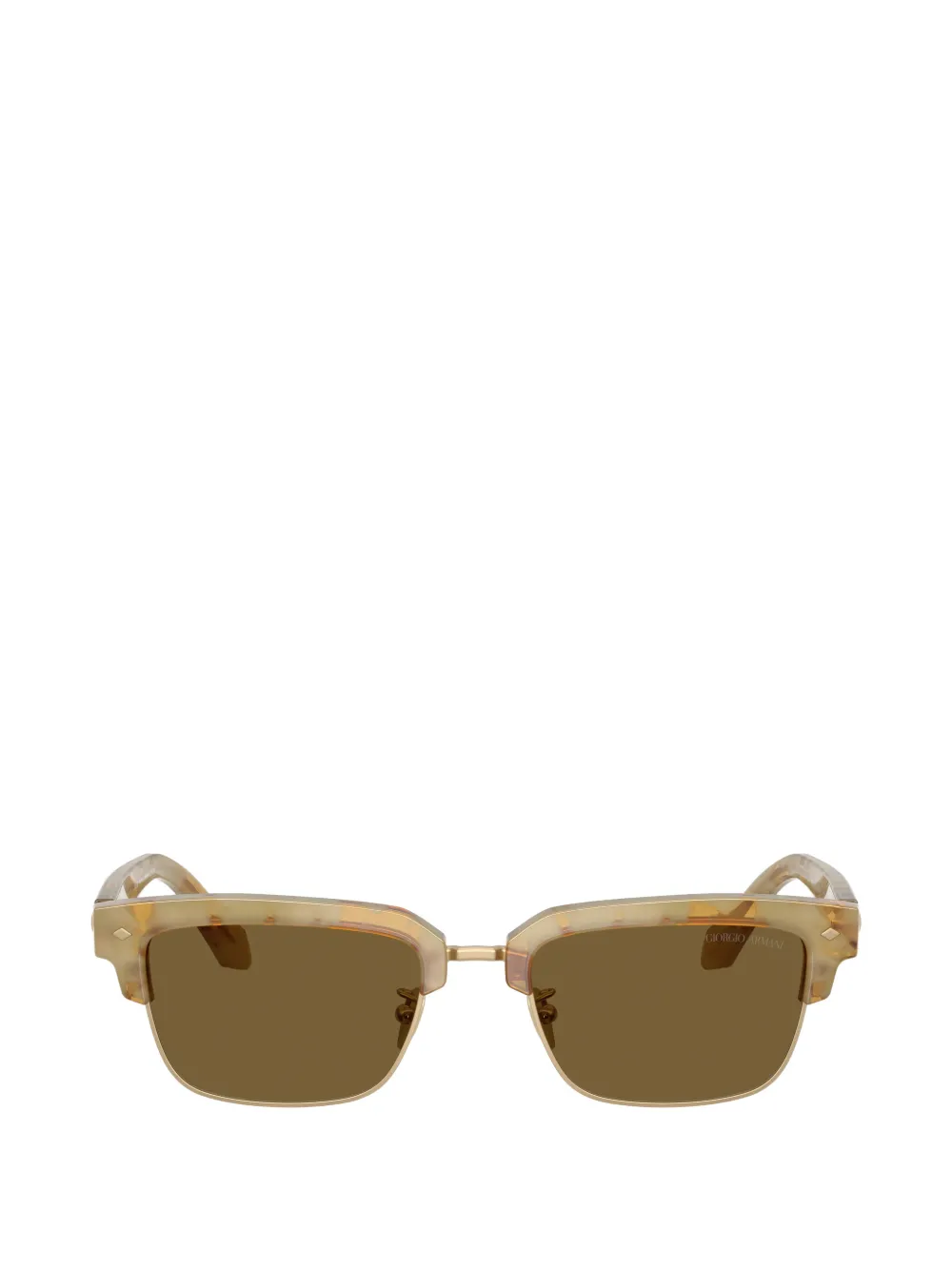 Giorgio Armani logo-detail sunglasses - Toni neutri