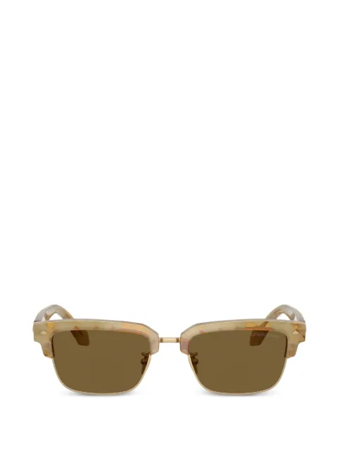 Giorgio Armani logo-detail sunglasses