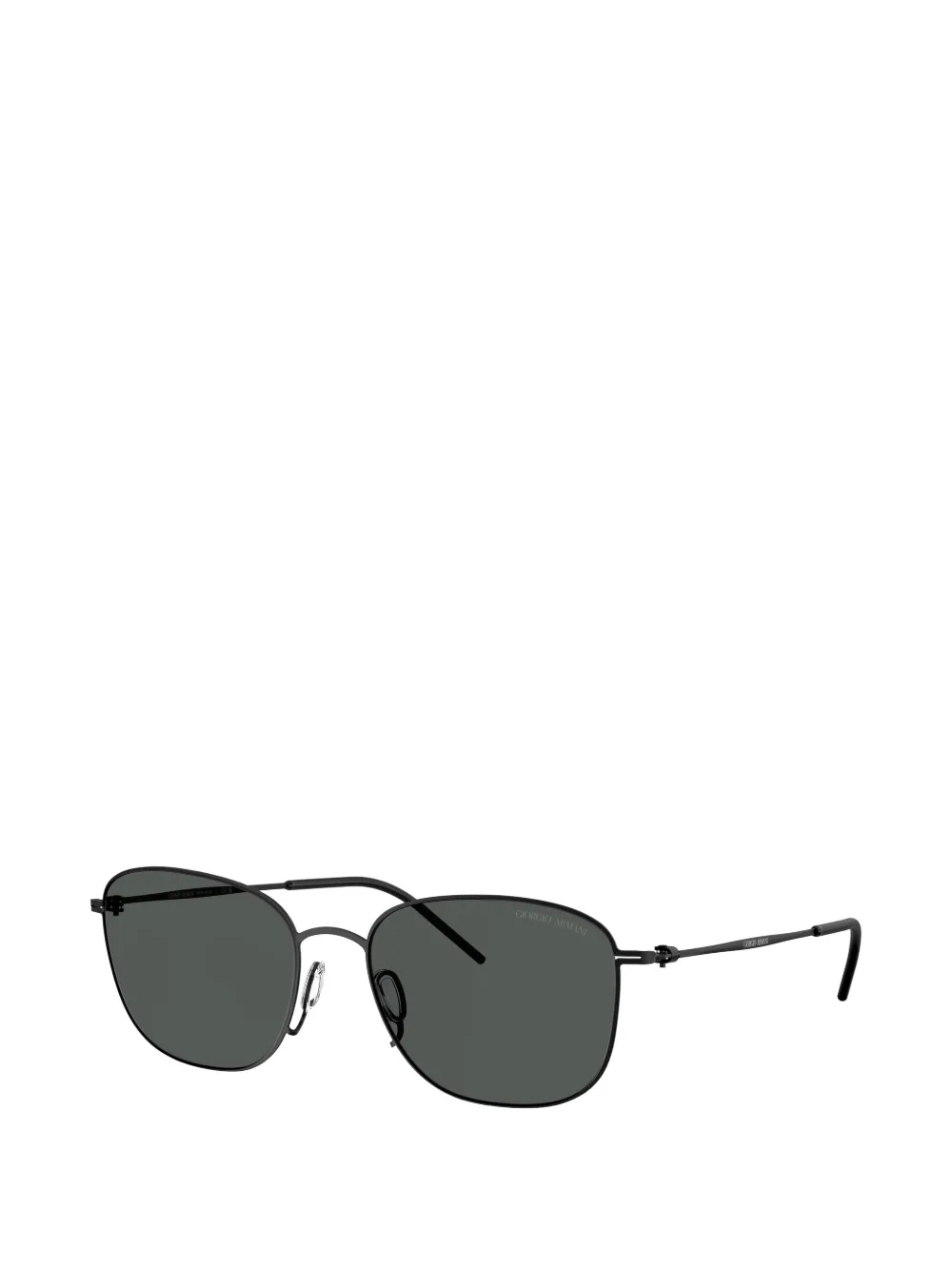 Giorgio Armani Zonnebril met getinte glazen Zwart