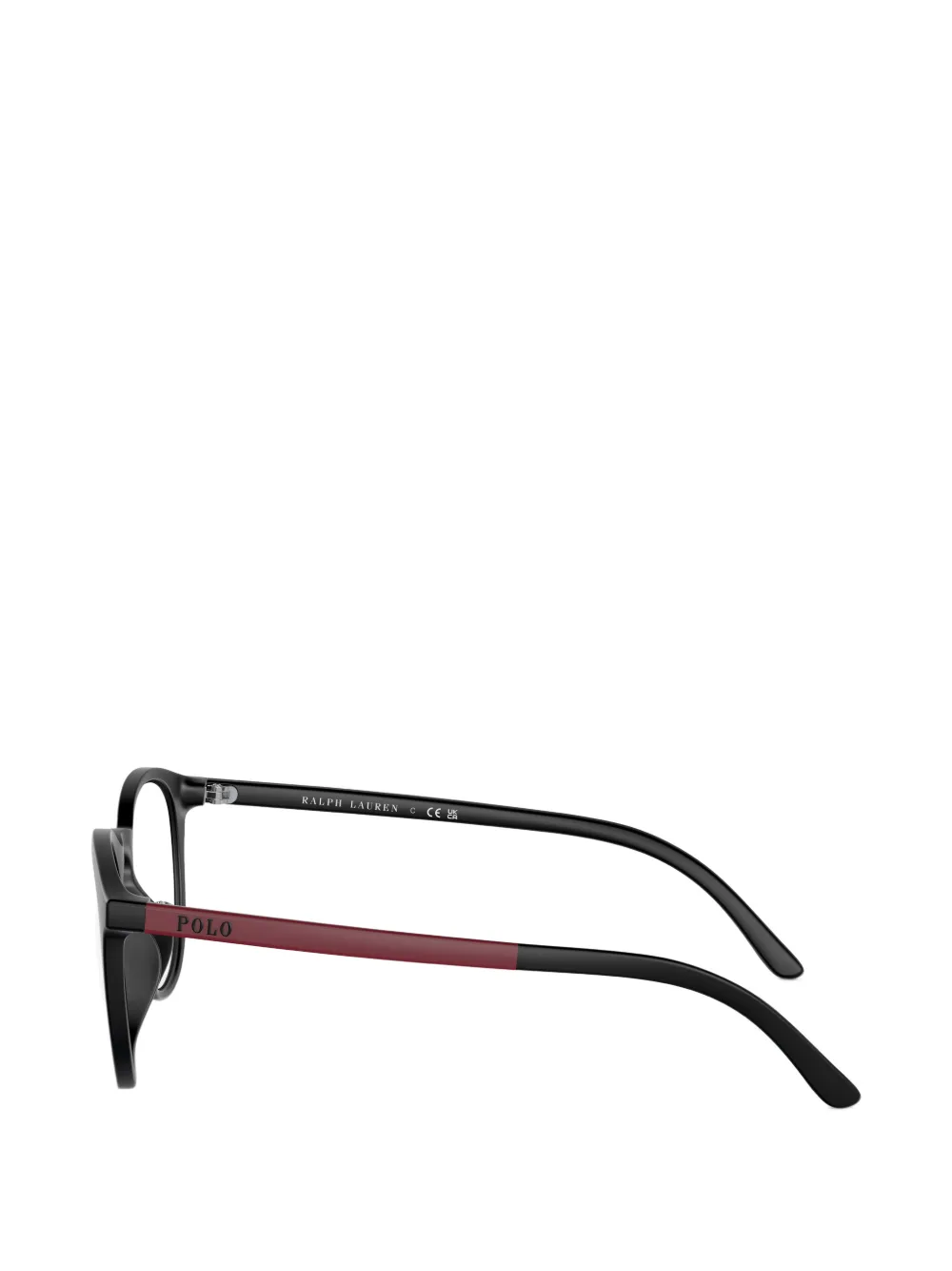 POLO RALPH LAUREN EYEWEAR Bril met rond montuur Zwart