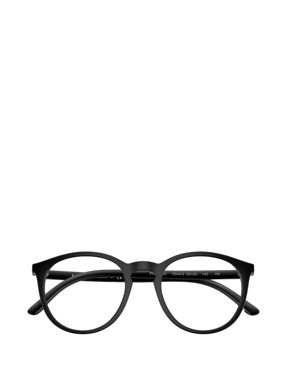 POLO RALPH LAUREN EYEWEAR Bril met rond montuur Zwart