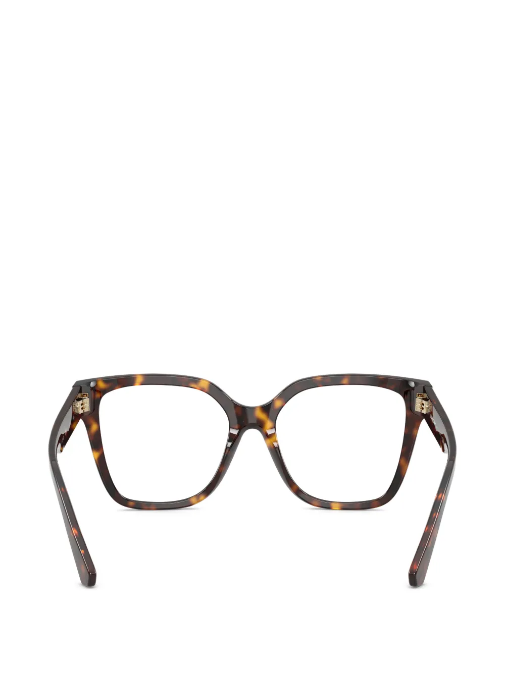 Burberry Eyewear Bril met geometrisch montuur Bruin