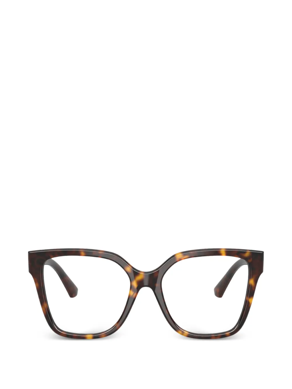 Burberry Eyewear geometric-frame glasses - Marrone