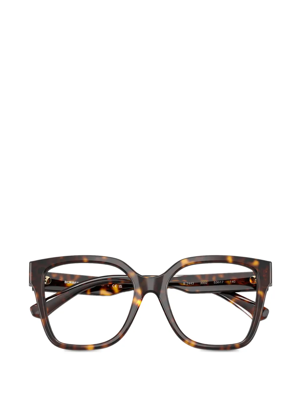Burberry Eyewear Bril met geometrisch montuur Bruin