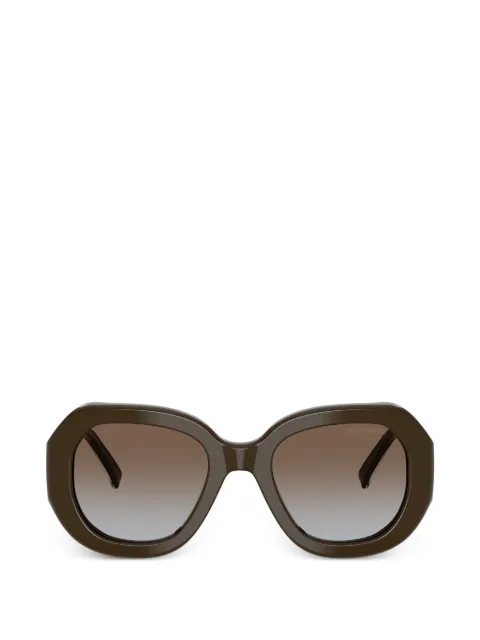 Giorgio Armani geometric sunglasses