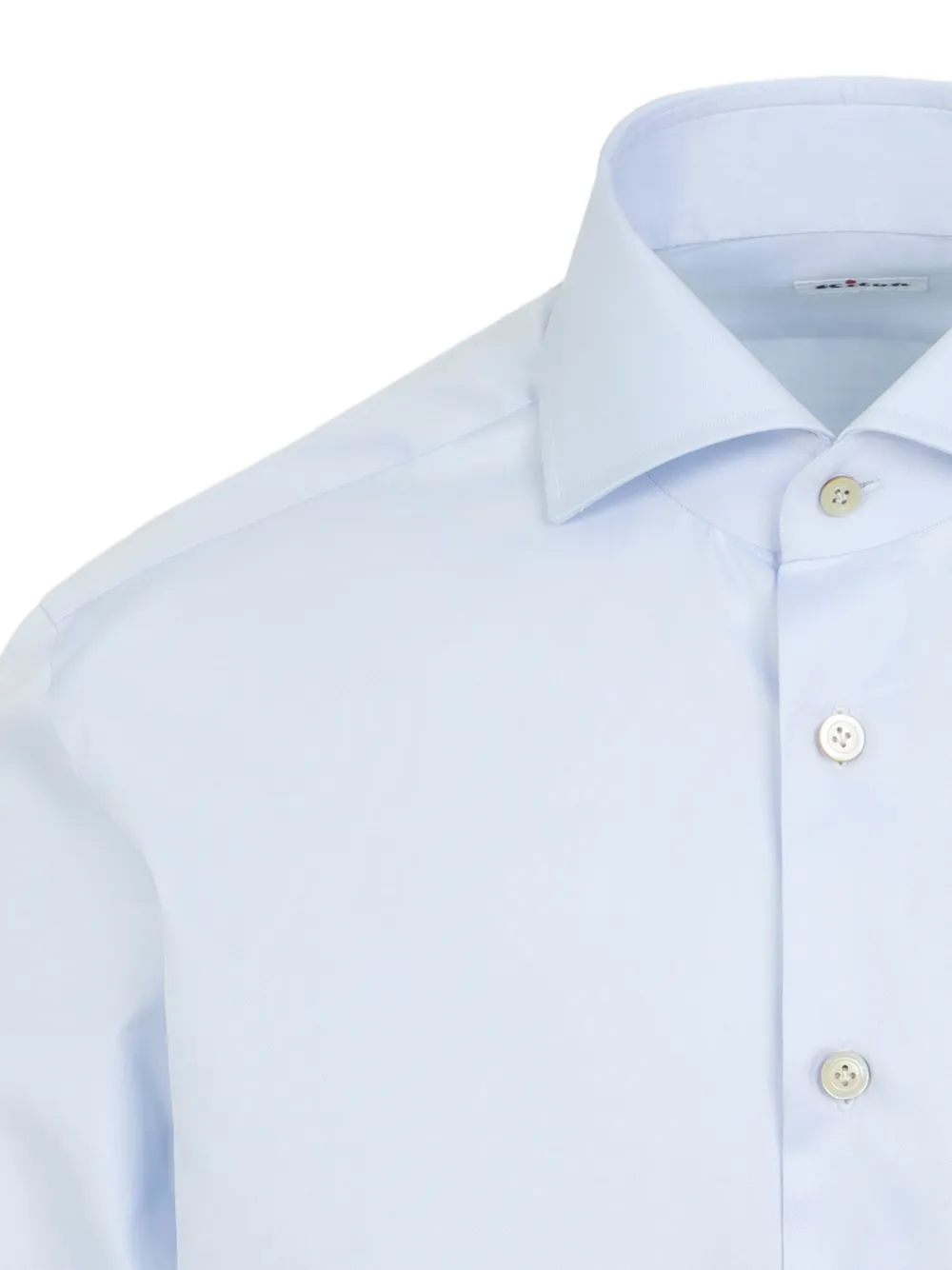  Kiton Buttoned Shirt - Blue 
