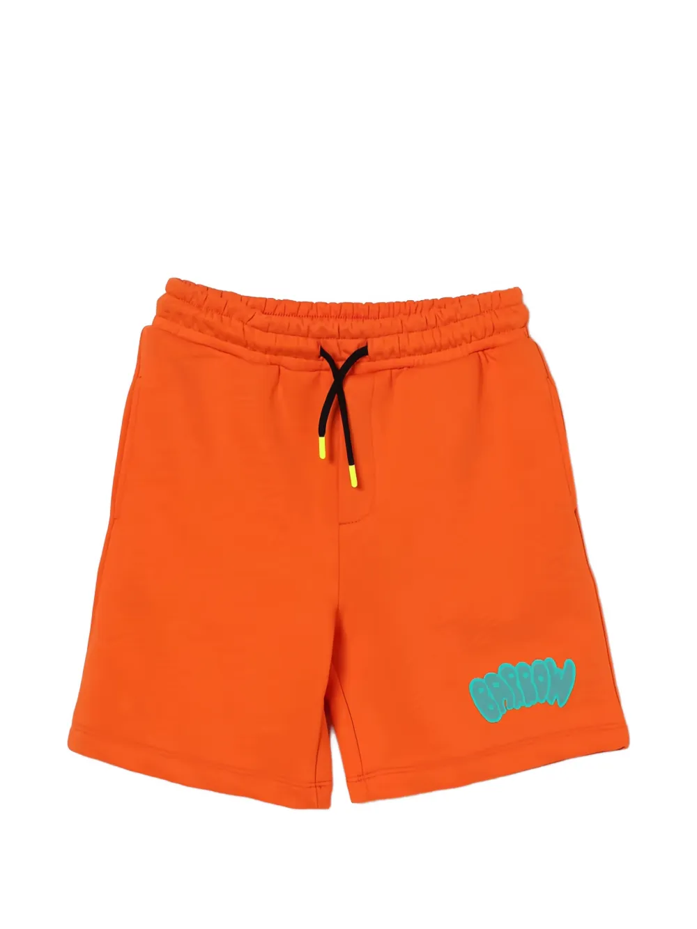 Barrow kids drawstring shorts - Arancione