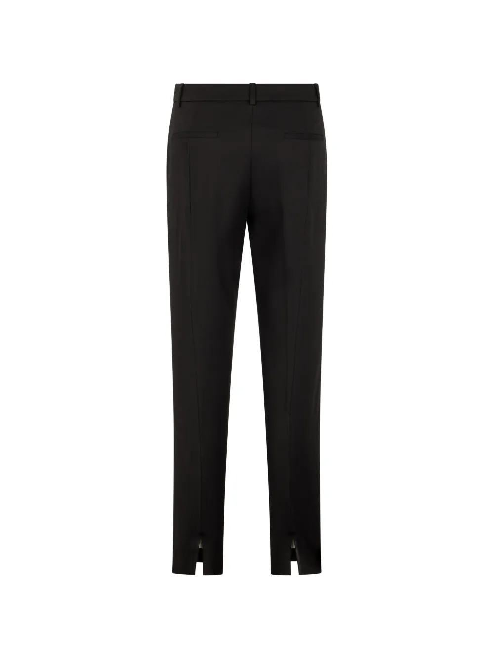 Peserico Broek met split Zwart