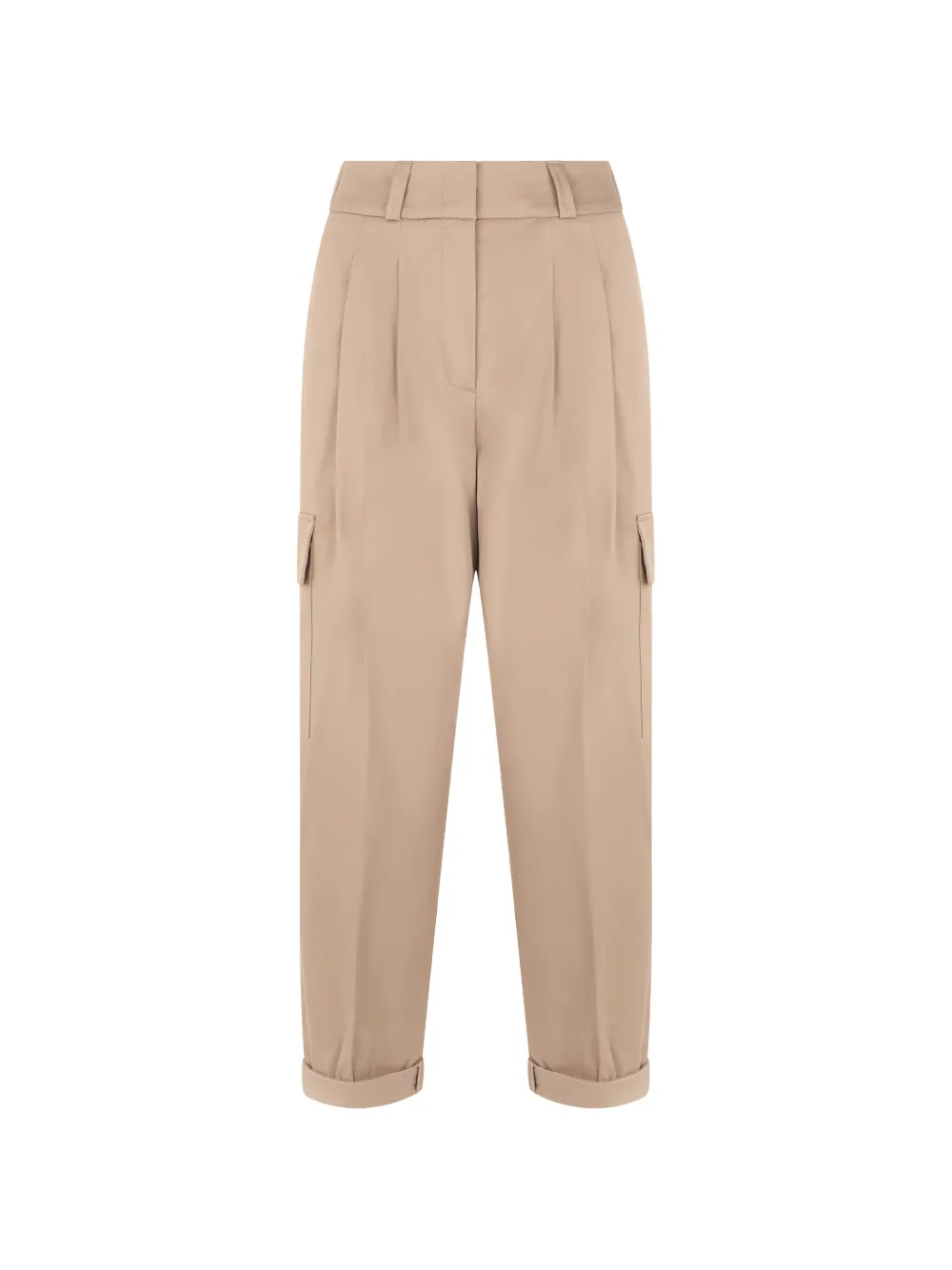 Peserico cuffed-hem cargo pants - Toni neutri