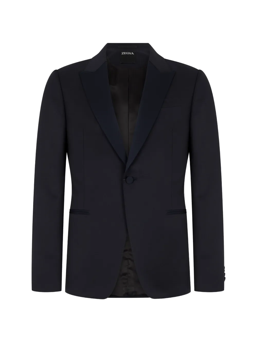 Zegna single-breasted blazer - Blau