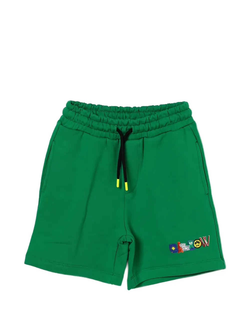 Barrow kids drawstring shorts - Verde