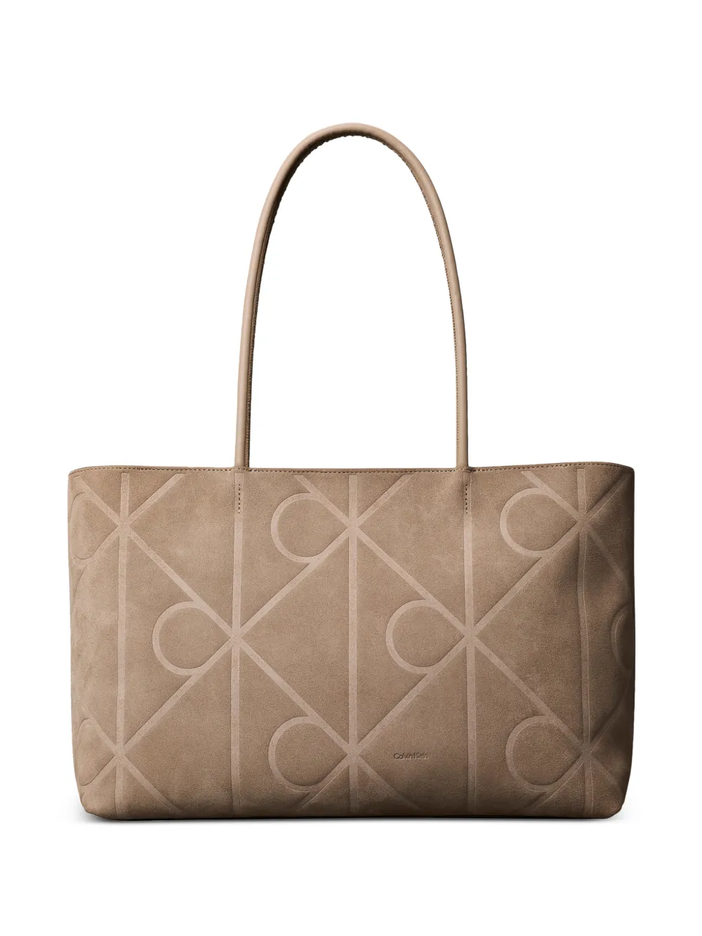 Calvin Klein embossed tote bag - Toni neutri
