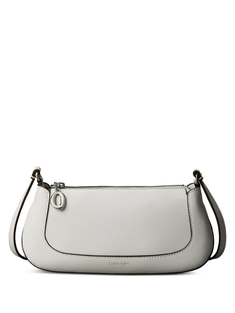 Calvin Klein zip crossbody bag - Bianco