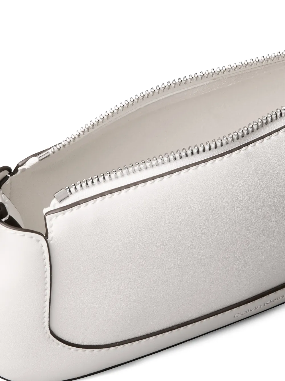  Calvin Klein Zip Crossbody Bag - White 