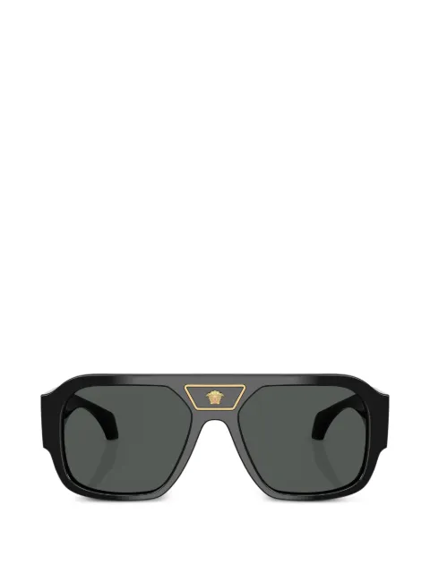 Versace Eyewear Medusa geometric-frame sunglasses
