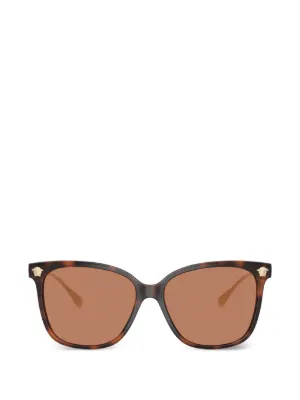 Prada Eyewear トータスシェル キャットアイ サングラス | ブラウン