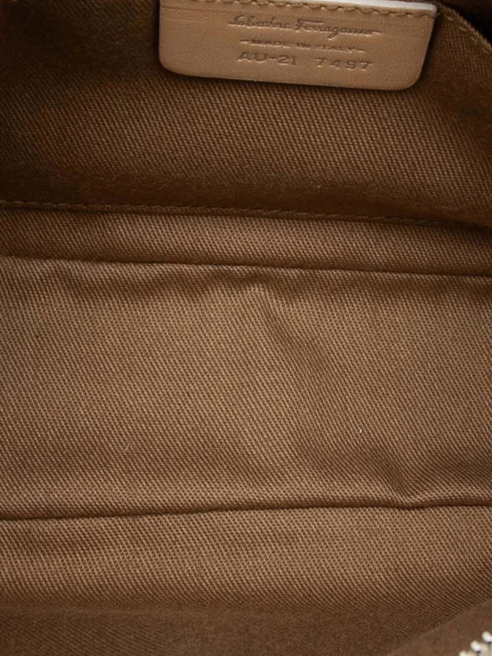 2000-2025 Gancini Coated Canvas Shoulder Bag