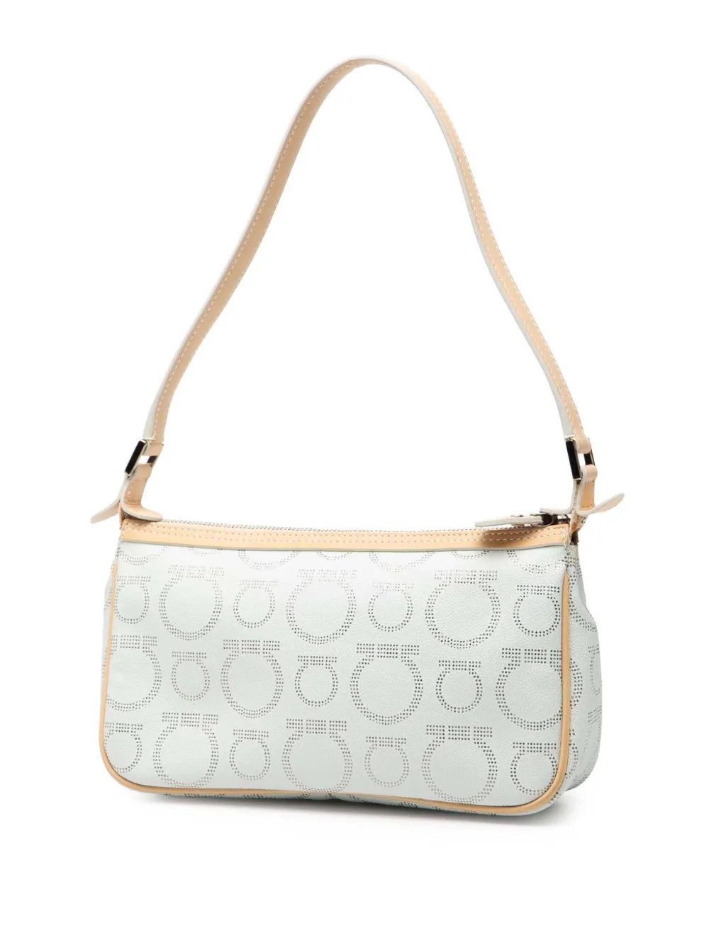 2000-2025 Gancini Coated Canvas Shoulder Bag