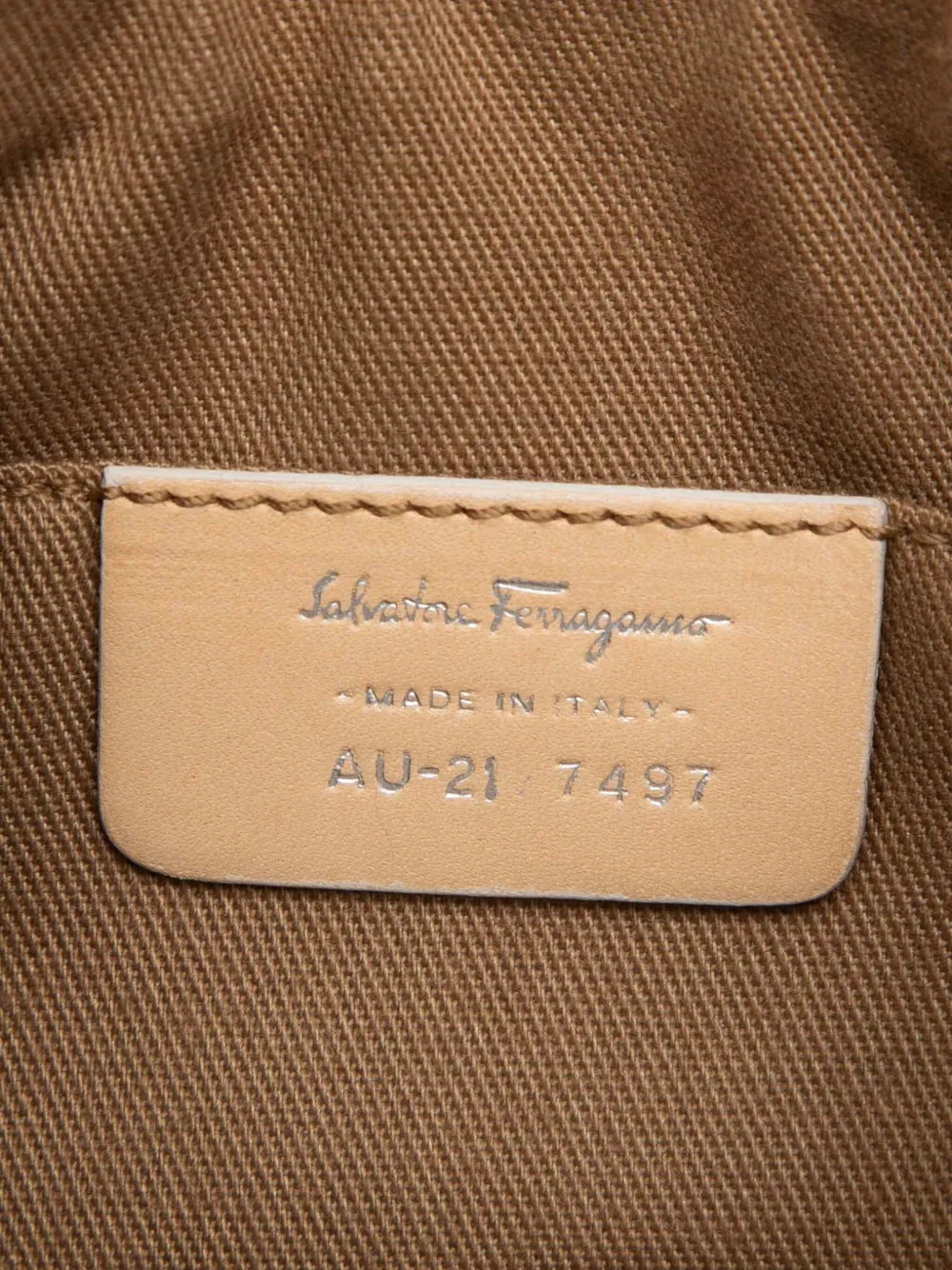 2000-2025 Gancini Coated Canvas Shoulder Bag