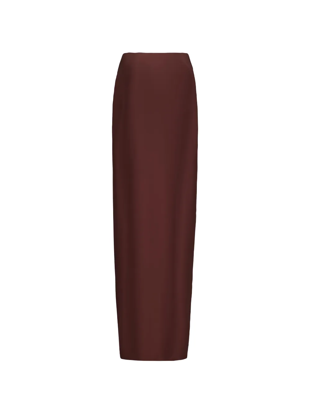  Stephan Janson Knotted Detail Long Skirt - Brown 